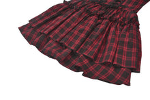 Load image into Gallery viewer, Christmas Plaid Layered Cake Dress DW1118