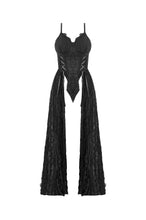 Load image into Gallery viewer, Romantic Gothic Lace Tail Dress DW1119