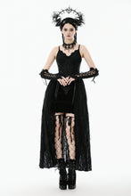 Load image into Gallery viewer, Romantic Gothic Lace Tail Dress DW1119