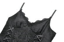 Load image into Gallery viewer, Romantic Gothic Lace Tail Dress DW1119