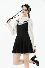 Load image into Gallery viewer, Dolly Lolita Style Faux Two-Piece Ribbon Dress DW1120