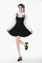 Load image into Gallery viewer, Dolly Lolita Style Faux Two-Piece Ribbon Dress DW1120