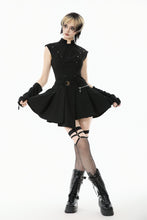 Load image into Gallery viewer, Punk Studded Asymmetrical Dress DW1125