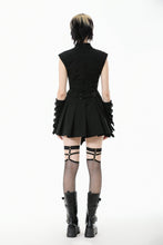 Load image into Gallery viewer, Punk Studded Asymmetrical Dress DW1125