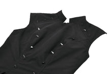 Load image into Gallery viewer, Punk Studded Asymmetrical Dress DW1125