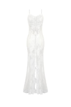 Load image into Gallery viewer, White Romantic Gothic Mermaid Dress DW1130