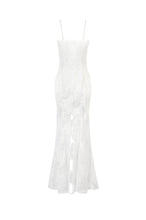 Load image into Gallery viewer, White Romantic Gothic Mermaid Dress DW1130