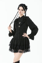 Load image into Gallery viewer, Lolita Dark Gothic Low-Waist Dress DW1136