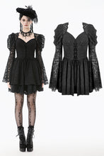 Load image into Gallery viewer, Gothic Lace Jacquard Priness Dress DW1137