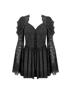 Load image into Gallery viewer, Gothic Lace Jacquard Priness Dress DW1137