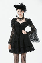 Load image into Gallery viewer, Gothic Lace Jacquard Priness Dress DW1137