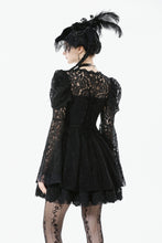 Load image into Gallery viewer, Gothic Lace Jacquard Priness Dress DW1137