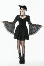 Load image into Gallery viewer, Gothic Lace Jacquard Priness Dress DW1137