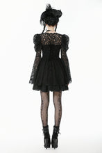 Load image into Gallery viewer, Gothic Lace Jacquard Priness Dress DW1137