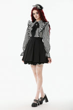 Load image into Gallery viewer, Lolita Dark Striped Preppy Dress DW1141