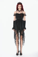 Load image into Gallery viewer, Baroque Lace-Tiered Off-Shoulder Dress DW1144 - Gothlolibeauty