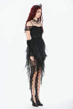 Load image into Gallery viewer, Baroque Lace-Tiered Off-Shoulder Dress DW1144 - Gothlolibeauty