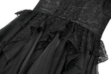 Load image into Gallery viewer, Baroque Lace-Tiered Off-Shoulder Dress DW1144 - Gothlolibeauty