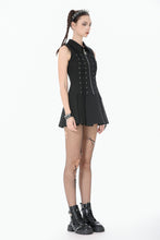 Load image into Gallery viewer, Skull-Collar Tactical Punk Sleeveless Dress DW1147 - Gothlolibeauty