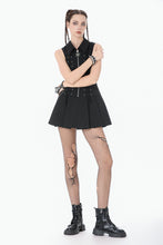 Load image into Gallery viewer, Skull-Collar Tactical Punk Sleeveless Dress DW1147 - Gothlolibeauty
