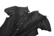 Load image into Gallery viewer, Dark Lolita Bow-Trim Dress DW1148 - Gothlolibeauty