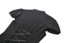 Load image into Gallery viewer, Dark Lolita Bow-Trim Dress DW1148 - Gothlolibeauty