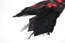Load image into Gallery viewer, Red-Black Tie-Dye Punk Dress DW1149 - Gothlolibeauty