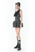 Load image into Gallery viewer, Vintage Striped Ruffle-Tier Dress DW1153 - Gothlolibeauty