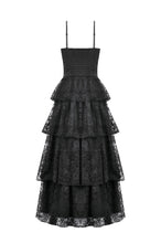 Load image into Gallery viewer, Gothic Satin Lace Dress DW1154 - Gothlolibeauty