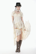 Load image into Gallery viewer, Steampunk Layered Ruffle asymmetrical Dress DW1157 - Gothlolibeauty