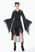 Load image into Gallery viewer, Black Gothic Kimono Tail Dress DW1163 - Gothlolibeauty