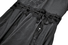 Load image into Gallery viewer, Black Gothic Kimono Tail Dress DW1163 - Gothlolibeauty