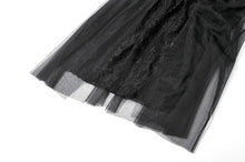 Load image into Gallery viewer, Dark Rite Gothic Lace and Mesh Long Dress DW1165