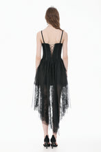 Load image into Gallery viewer, Dark Ritual Gothic Lace Hollow Tail Dress DW1166