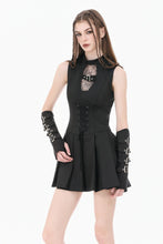 Load image into Gallery viewer, Dark Punk Spider-Web Cutout Corset Mini Dress DW1167