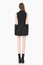 Load image into Gallery viewer, Dark Punk Spider-Web Cutout Corset Mini Dress DW1167