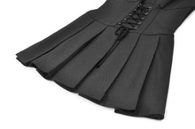 Load image into Gallery viewer, Dark Punk Spider-Web Cutout Corset Mini Dress DW1167