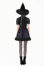 Load image into Gallery viewer, Purple Skull Whisper - Dark Lolita Dress with Skull Print  DW1183