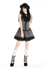Load image into Gallery viewer, Dark stripes preppy style dress. DW971