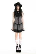 Load image into Gallery viewer, Dark stripes preppy style dress. DW971
