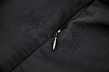 Load image into Gallery viewer, Halloween black witch off-shoulder maxi dress DW974