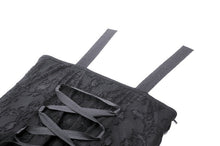 Load image into Gallery viewer, Punk rock black edgy rebellious dress DW978