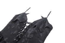 Load image into Gallery viewer, Black night-flying bat irregular dress  DW981