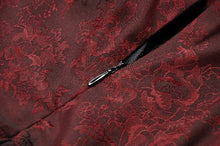 Load image into Gallery viewer, Gothic retro red court dress DW982