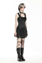 Load image into Gallery viewer, Punk black rebel lace dress. DW986