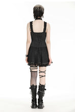 Load image into Gallery viewer, Punk black rebel lace dress. DW986