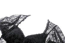 Load image into Gallery viewer, Gothic dark elegant sexy lace mermaid dress DW996