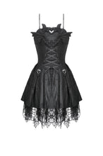 Load image into Gallery viewer, Gothic Dark Demon Pleated Dress DW997