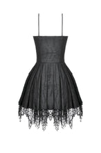 Load image into Gallery viewer, Gothic Dark Demon Pleated Dress DW997