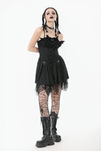 Load image into Gallery viewer, Gothic Dark Demon Pleated Dress DW997